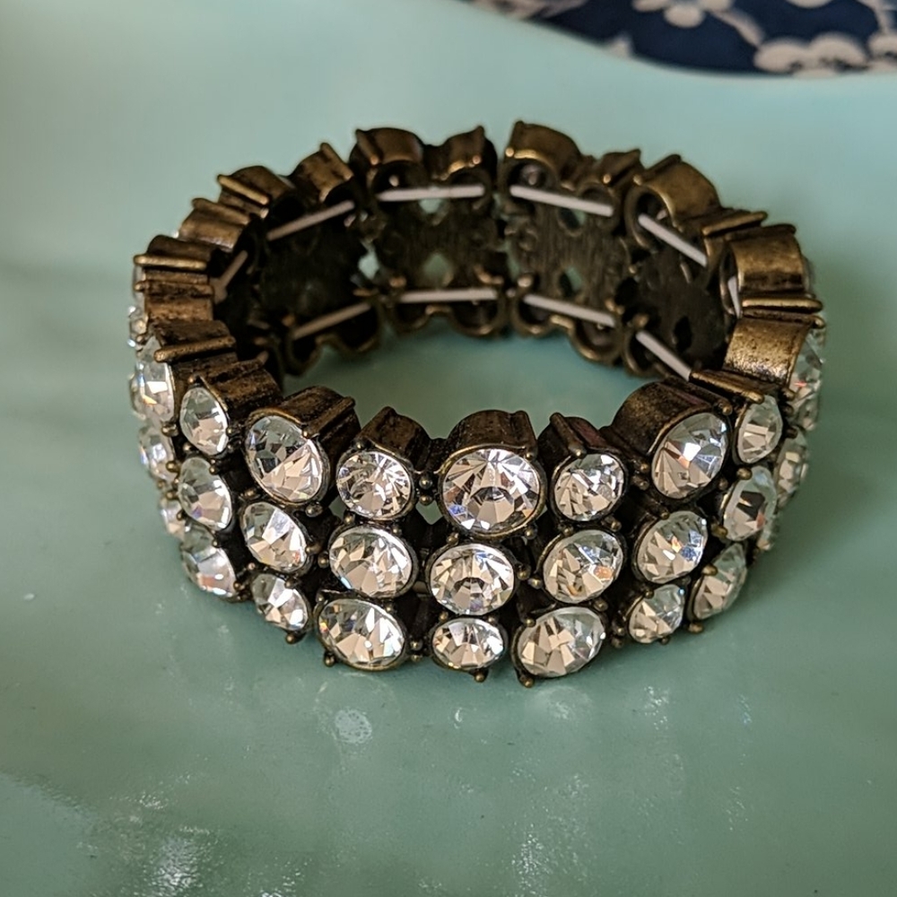 J.Crew Rhinestone Bracelet - Picture 2 of 4